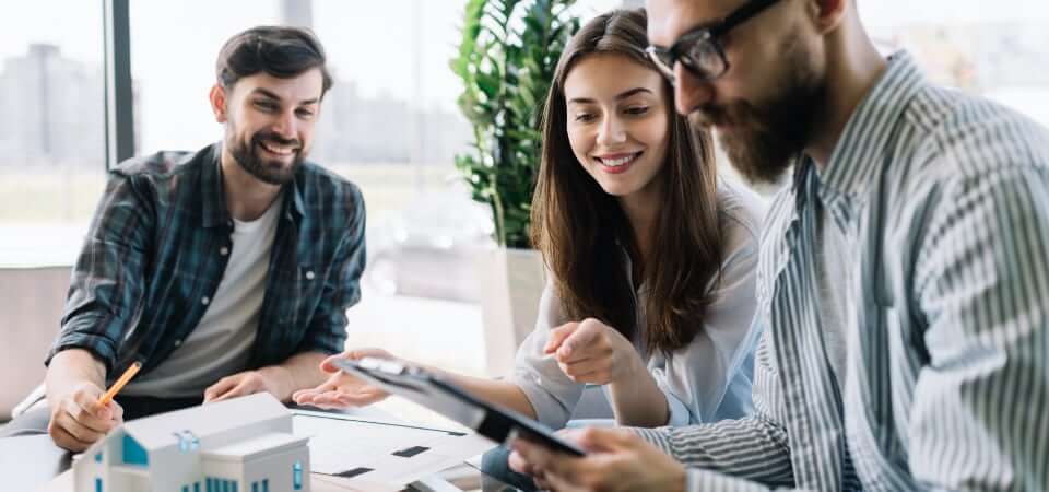 l'équipe de l'agence GS Immobilier